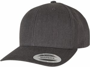Retro Cotton Blend Cap - Grey