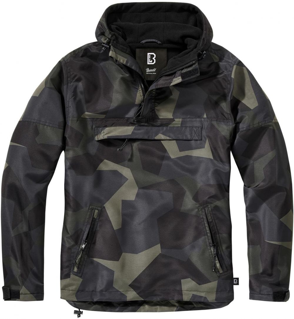 Pánska flísová vetrovka Brandit M90 - darkcamo