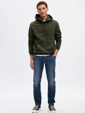 Tmavomodré pánske slim fit džínsy GAP