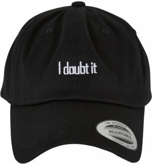 I Doubt It Dad Cap Black/White