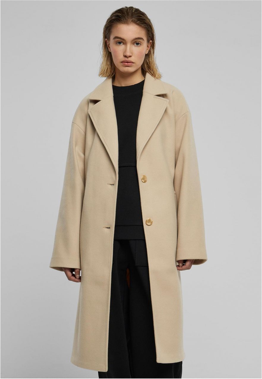 Women's Oversized Long Wet Sand Coat