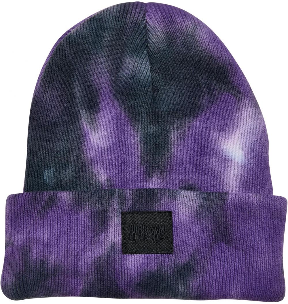 Dye Beanie Children's Ultraviolet/Dark Grey Tie