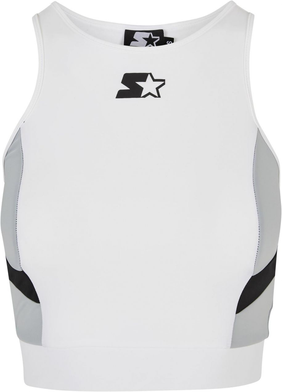 Women's Sports Cropped Top White/Black