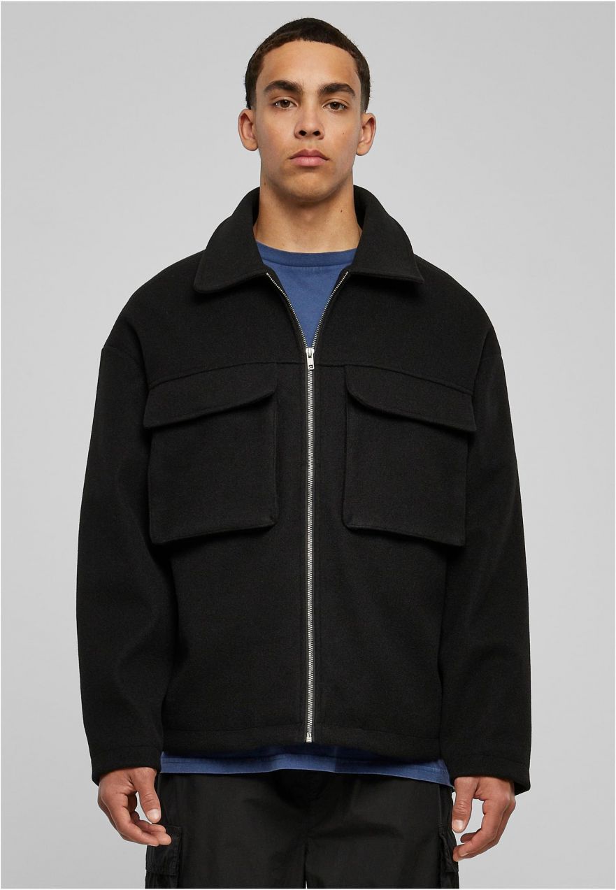 Large Pocket Blouson Black
