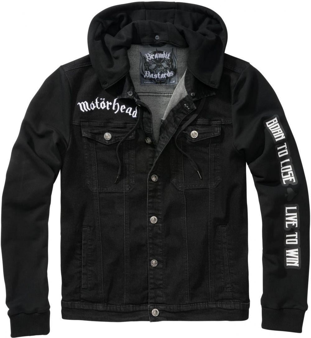 Motörhead Cradock rifľová bunda čierna/čierna