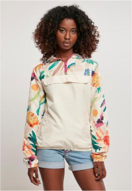 Women's combination jacket white, sand and fruit