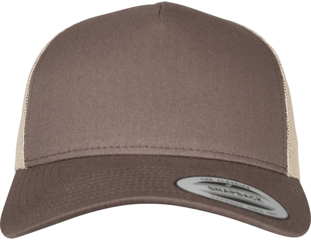 5-Panel Retro Trucker 2-Tone Cap brn/khaki