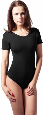 Women's Stretch Jersey Bodysuit Black