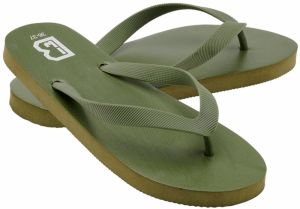 Olive Beach Slipper
