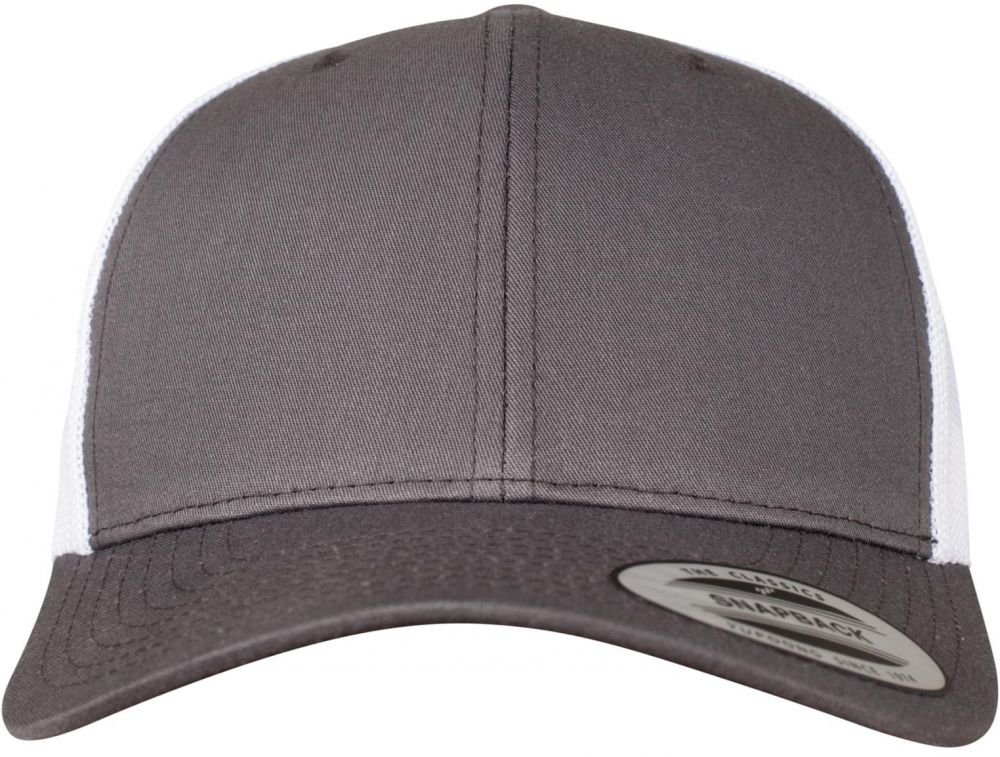 Retro Trucker 2-Tone dark grey/wht