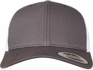 Retro Trucker 2-Tone dark grey/wht