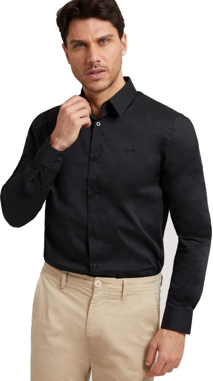 Guess Man's Shirt M1YH20W7ZK1