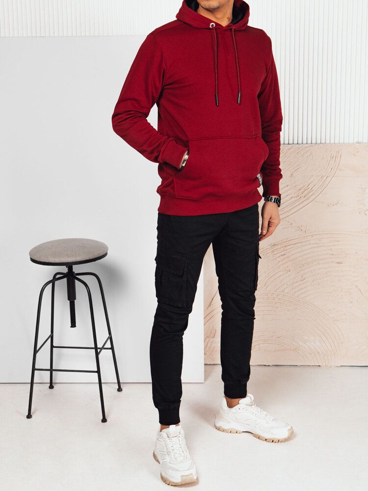 Men's Burgundy Sweatshirt Dstreet
