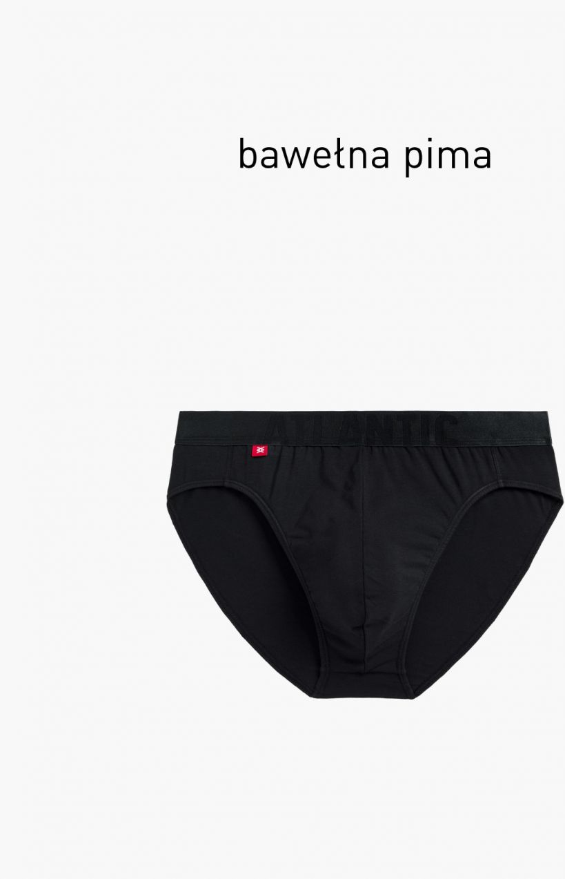 Men's sports briefs ATLANTIC - black