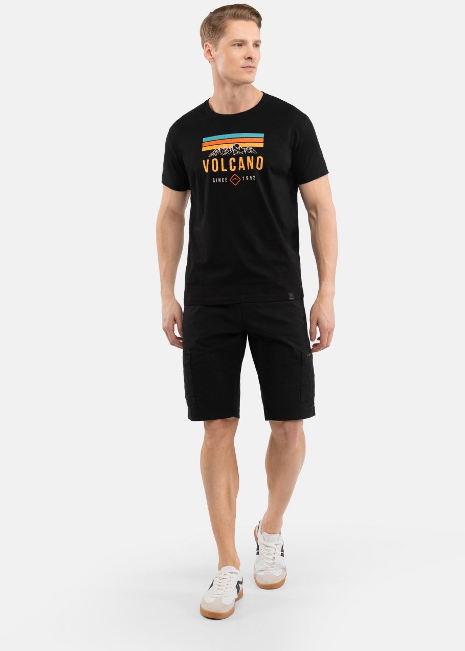 Volcano Man's T-Shirt T-Adve
