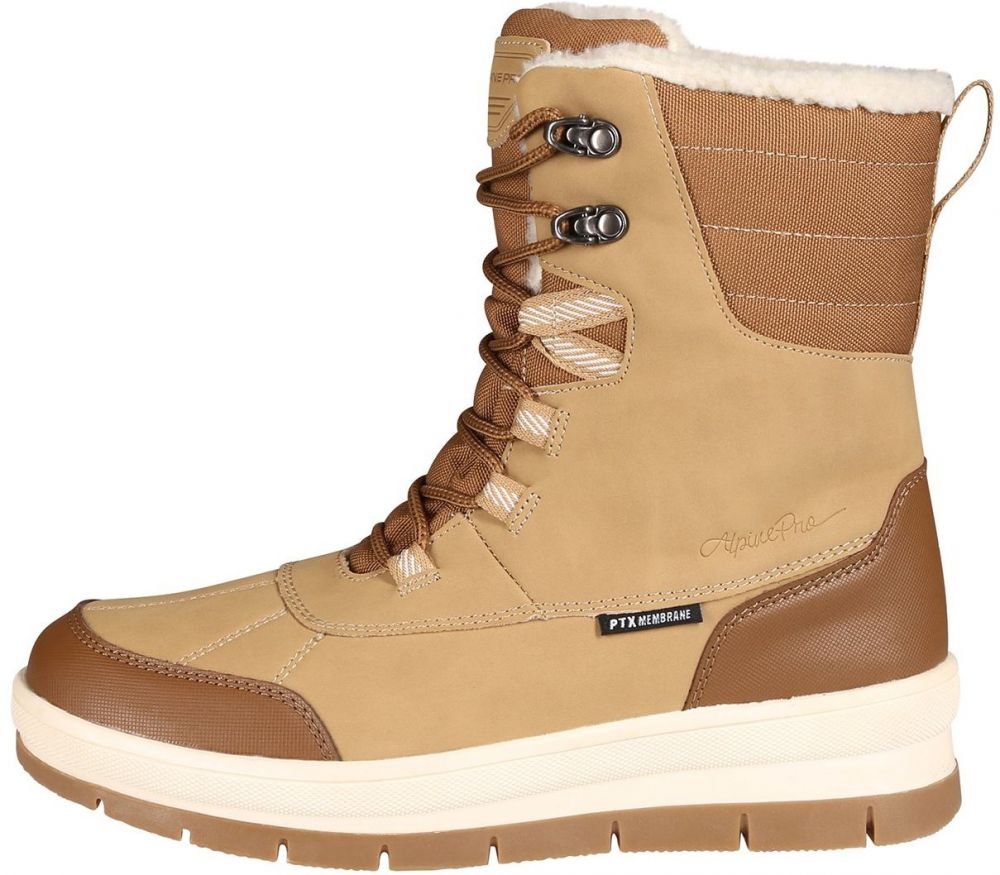Women's winter shoes ALPINE PRO KOBA white pepper