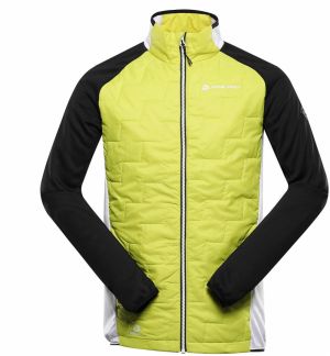 Men's sweatshirt with merino filling ALPINE PRO JORW sulphur spring