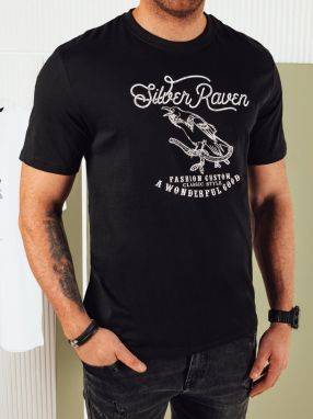 Men's T-shirt with black Dstreet print