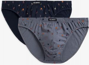 Men's Sports Briefs ATLANTIC 2Pack - Multicolored