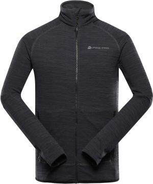 Men's quick-drying sweatshirt with cool-dry ALPINE PRO ONNEC black