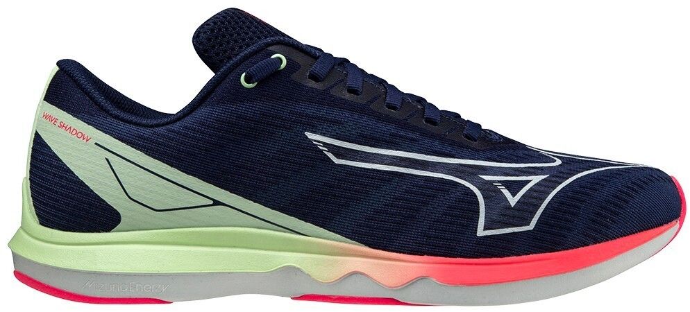 Men's Running Shoes Mizuno Wave Shadow 5 / Blue Depth / Illusion Blue / Paradise Green