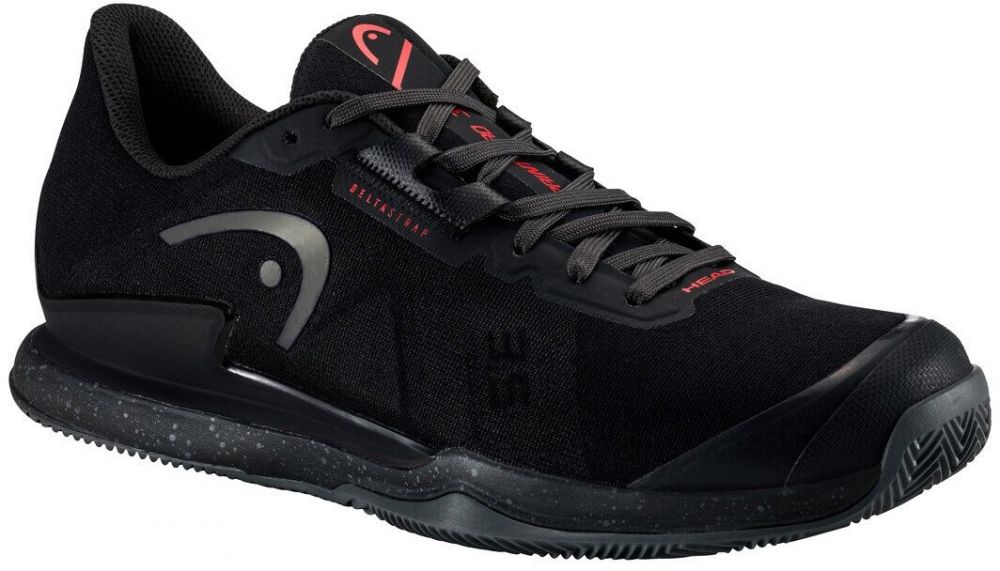Head Sprint Pro 3.5 Clay Black/Red Men's Tennis Shoes EUR 47