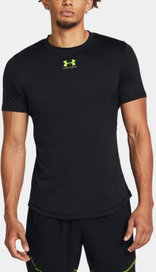 Čierne pánske športové tričko Under Armour UA M's Ch. Pre Train SS