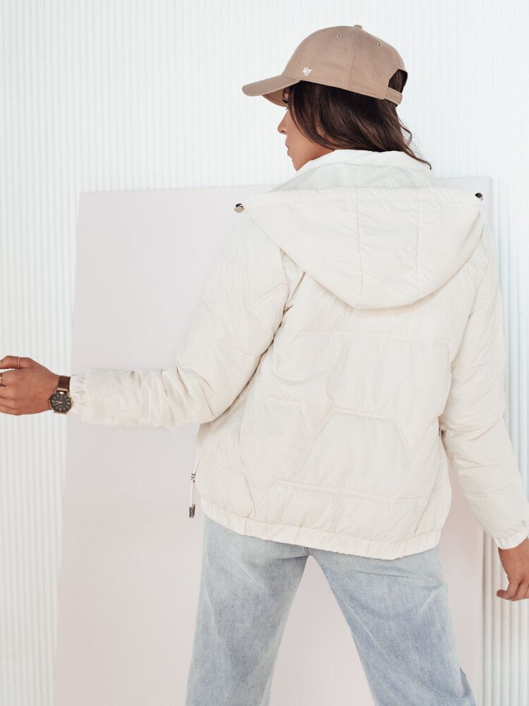 ZERNI women's quilted jacket white Dstreet