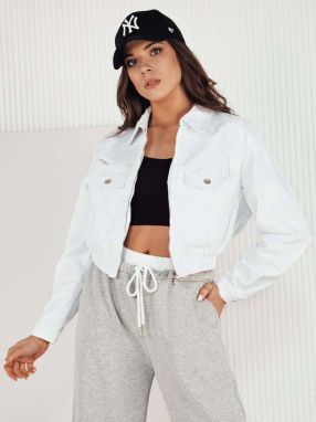 BLIRNA women's denim jacket white Dstreet