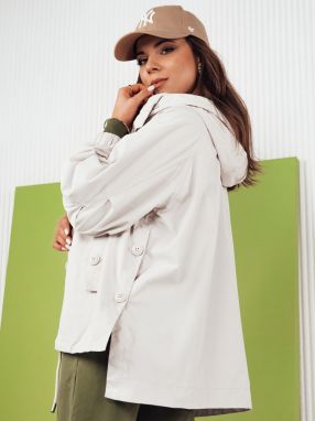 Women's transitional jacket BELART white Dstreet