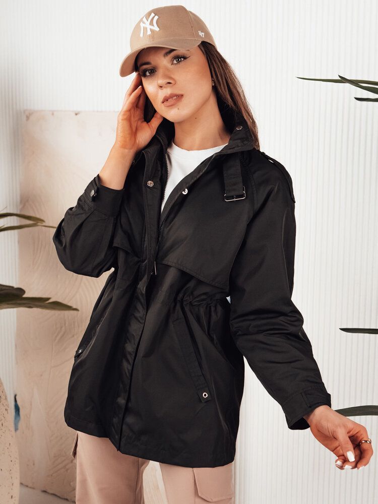 TILAN women's parka jacket black Dstreet