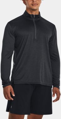 Čierne pánske tričko Under Armour UA Tech Vent 1/2 Zip