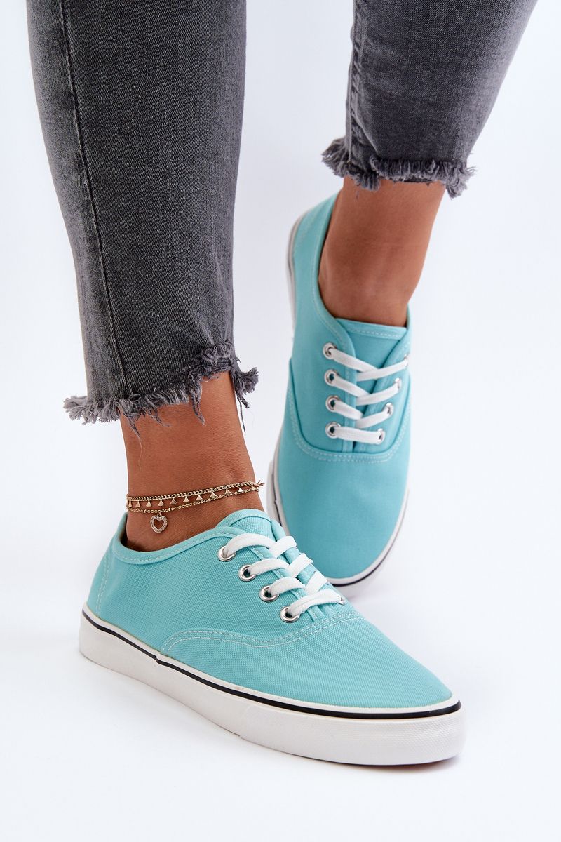 Classic blue women's sneakers Olvali