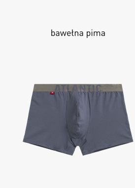 Men's Atlantic Boxers - Grey