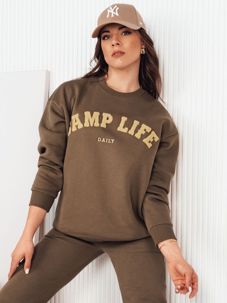 SAFONIS women's sweatshirt brown Dstreet