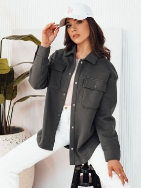 Women's transitional jacket VELARA graphite Dstreet