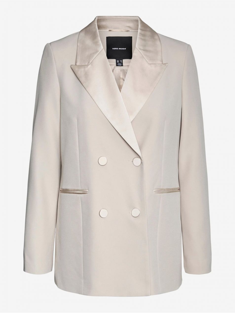 Krémové dámske sako VERO MODA Holly
