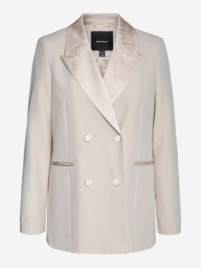 Krémové dámske sako VERO MODA Holly