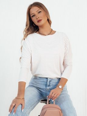 APRICALE Women's Striped Blouse White Dstreet