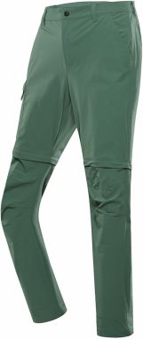 Men's trousers with impregnation and detachable legs. ALPINE PRO NESC myrtle