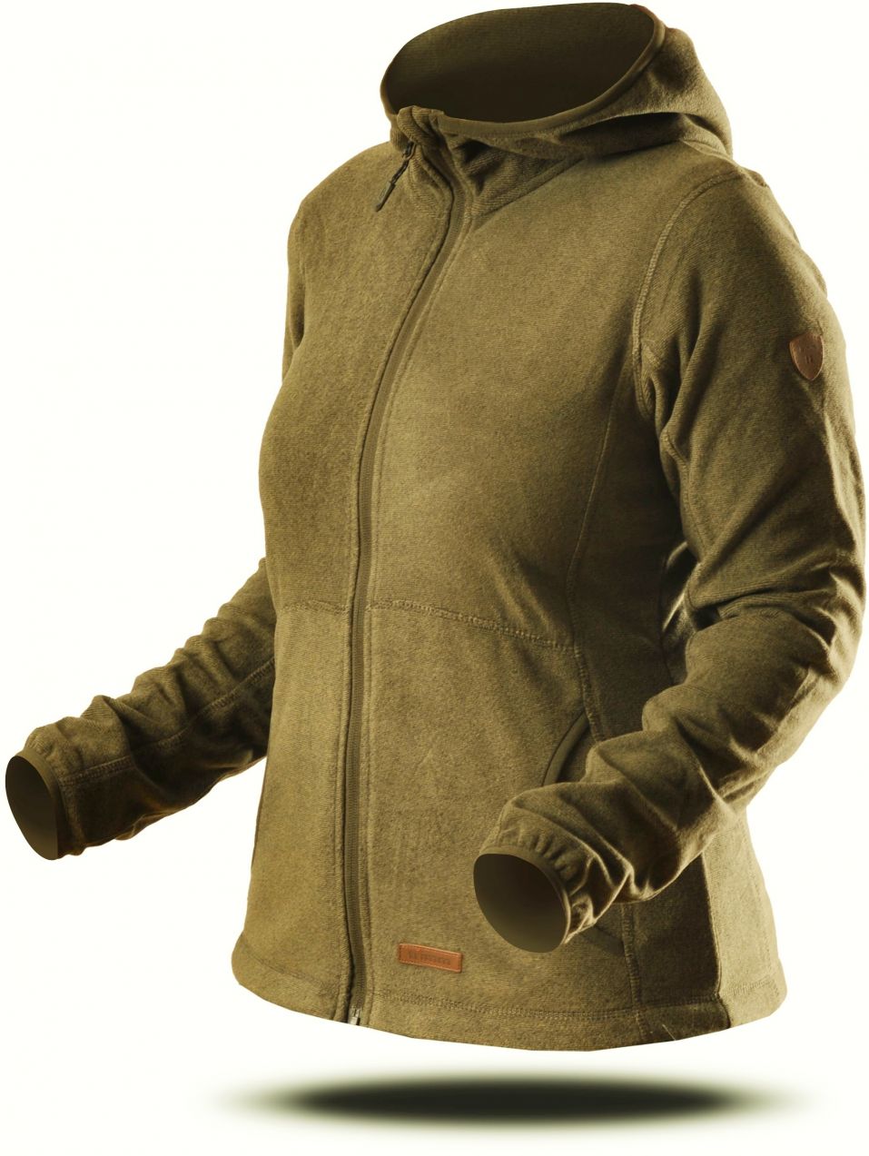 Trimm W NEONA Khaki Melange Sweatshirt
