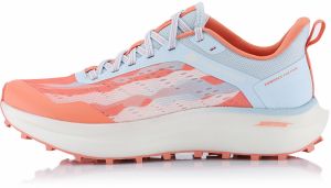 Running shoes with antibacterial insole ALPINE PRO GESE neon salmon