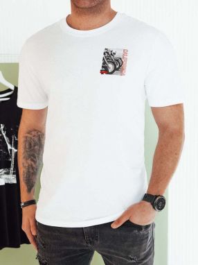 Men's T-shirt with white Dstreet print