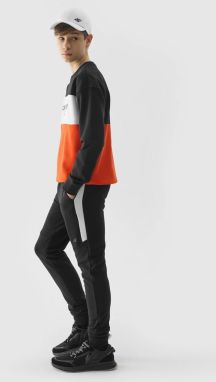 4F jogger sweatpants for boys - black