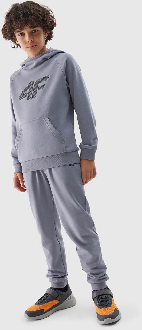 4F jogger sweatpants for boys - light blue