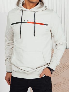 Grey men's sweatshirt with Dstreet print