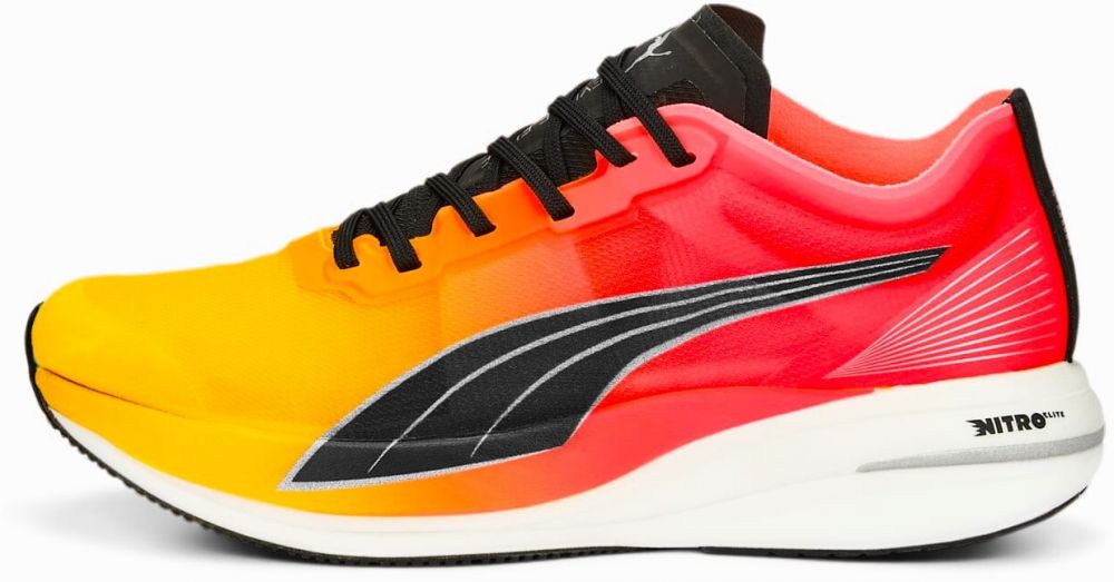 Puma Deviate Nitro Elite Fireglow Sun Stream Women's Running Shoes