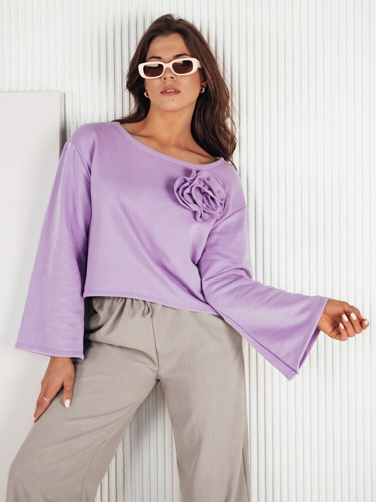 ARNES women's sweatshirt berry Dstreet