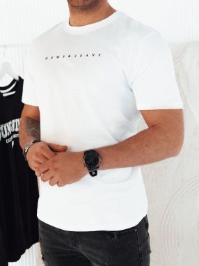 Men's T-shirt with white Dstreet print