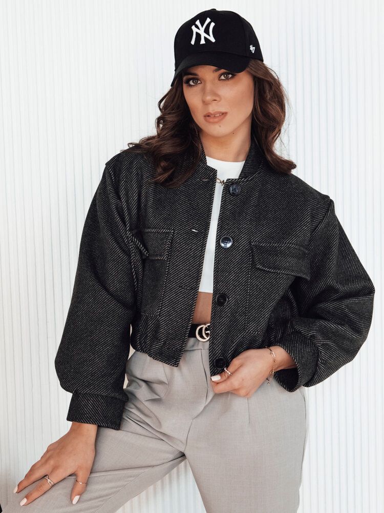 HONES Women's Bomber Jacket Graphite Dstreet